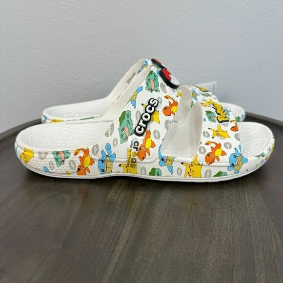 CrocsClassic Pokemon Sandal Water-Friendly White Multi Size 10 Men - Picture 5 of 14